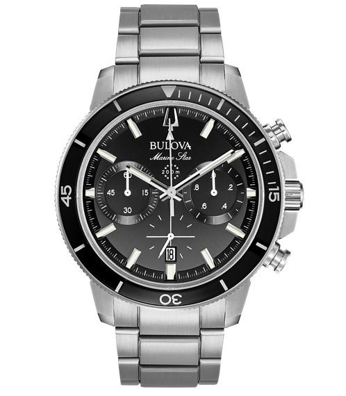 Bulova Men's Marine Star Watch 96B272 - Fifth Avenue Jewellers