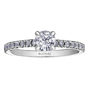 Canadian Diamond Ladies Engagement Ring - Fifth Avenue Jewellers