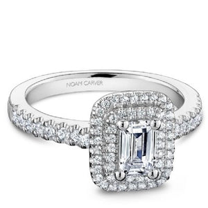 Carver Studio Emerald Cut Diamond Ring - Fifth Avenue Jewellers