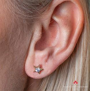 Casual Lux Large Diamond Star Earrings - Fifth Avenue Jewellers