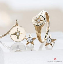Load image into Gallery viewer, Casual Lux Large Diamond Star Earrings - Fifth Avenue Jewellers
