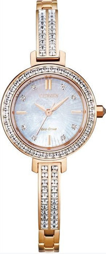 Citizen Eco Drive Silhouette Crystal EM0863-53D - Fifth Avenue Jewellers