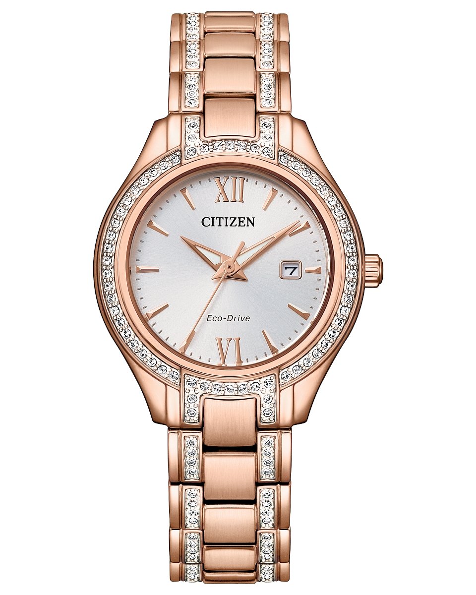 Citizen Eco Drive Silhouette Crystal FE1233-52A - Fifth Avenue Jewellers