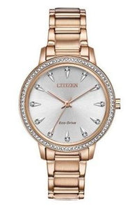 Citizen Eco Drive Silhouette Crystal FE7043-55A - Fifth Avenue Jewellers