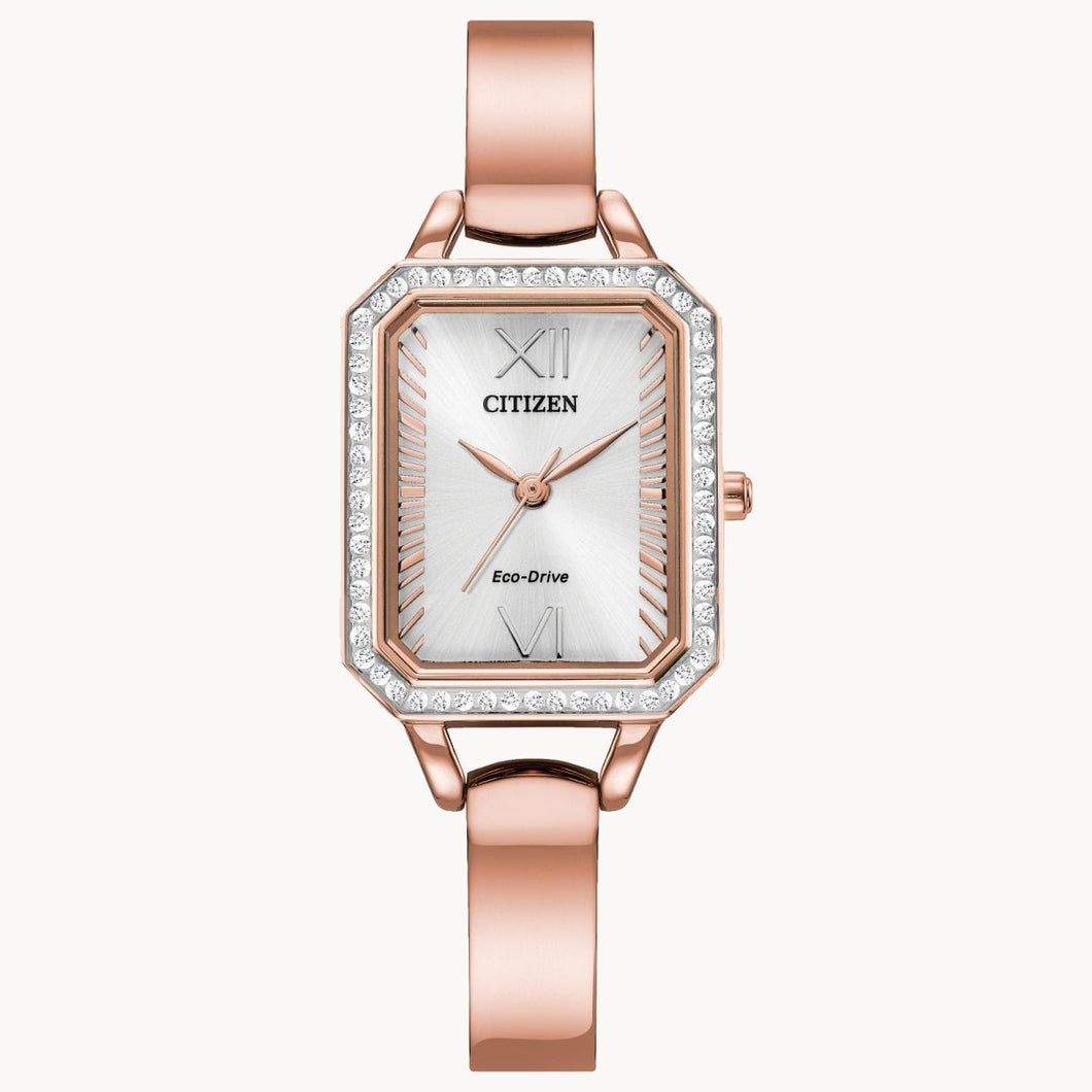 Citizen Eco Drive Silhouette Crystal Watch - Fifth Avenue Jewellers