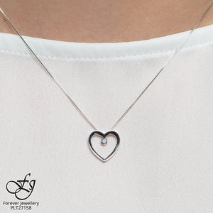 Classic Heart Necklace - Fifth Avenue Jewellers