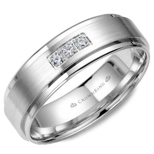 Crown Ring Mens Diamond Set Bands Special Order Collection - Fifth Avenue Jewellers