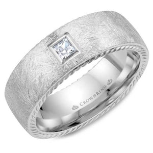 Crown Ring Mens Diamond Set Bands Special Order Collection - Fifth Avenue Jewellers