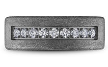 Load image into Gallery viewer, CrownRing Bleu Royale Tantalum, White Gold &amp; Diamond Ring - Fifth Avenue Jewellers
