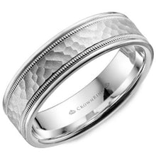 Load image into Gallery viewer, CrownRing Mens Hammered Bands Special Order Collection - Fifth Avenue Jewellers
