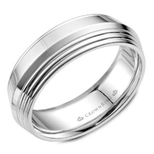 CrownRing Mens Textured Bands Special Order Collection - Fifth Avenue Jewellers