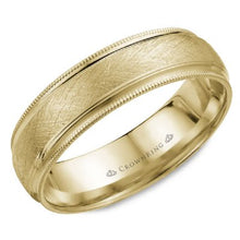 Load image into Gallery viewer, CrownRing Mens Textured Bands Special Order Collection - Fifth Avenue Jewellers
