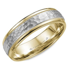 Load image into Gallery viewer, CrownRing Mens Two-tone Band Special Order Collection - Fifth Avenue Jewellers
