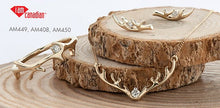 Load image into Gallery viewer, Diamond Antler Necklace - Fifth Avenue Jewellers
