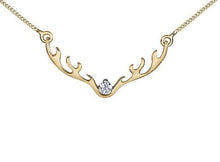 Load image into Gallery viewer, Diamond Antler Necklace - Fifth Avenue Jewellers
