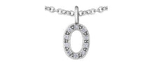 Load image into Gallery viewer, Diamond Initial Pendant Necklace - Fifth Avenue Jewellers
