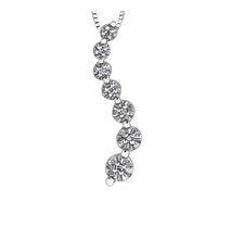 Load image into Gallery viewer, Diamond Journey Pendant Necklace - Fifth Avenue Jewellers
