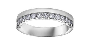 Diamond Offset Band - Fifth Avenue Jewellers