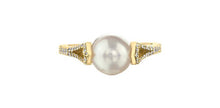 Load image into Gallery viewer, Diamond &amp; Pearl Ring - Fifth Avenue Jewellers
