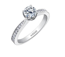 Load image into Gallery viewer, Diamond Solitaire Ring .70ct ML657W100 - Fifth Avenue Jewellers
