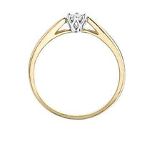 Load image into Gallery viewer, Diamond Solitaire With Illusion Halo - Fifth Avenue Jewellers
