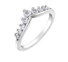 Load image into Gallery viewer, Diamond Tiara Chevron Band .50ct - Fifth Avenue Jewellers
