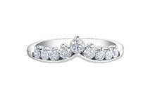 Load image into Gallery viewer, Diamond Tiara Chevron Band  - Fifth Avenue Jewellers
