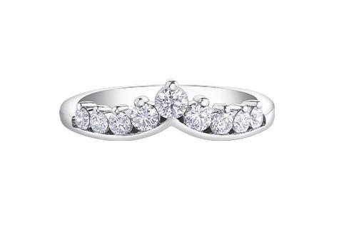 Diamond Tiara Chevron Band  - Fifth Avenue Jewellers