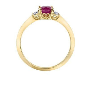 Elegant Ruby And Diamond Ring - Fifth Avenue Jewellers