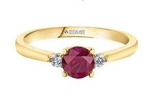 Load image into Gallery viewer, Elegant Ruby And Diamond Ring - Fifth Avenue Jewellers
