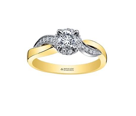 Elements Of Love Bypass Style Diamond Ring - Fifth Avenue Jewellers