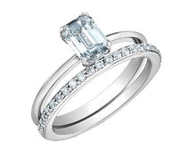 Load image into Gallery viewer, Emerald Cut Diamond Solitaire Ring 1.09ct - Fifth Avenue Jewellers
