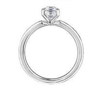Load image into Gallery viewer, Emerald Cut Diamond Solitaire Ring .70ct - Fifth Avenue Jewellers
