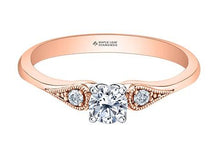 Load image into Gallery viewer, Eternal Flame Diamond Ring In Rose Gold - Fifth Avenue Jewellers
