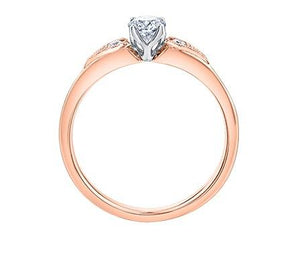 Eternal Flame Diamond Ring In Rose Gold - Fifth Avenue Jewellers