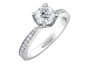 Eternal Flame Solitaire Ring - Fifth Avenue Jewellers