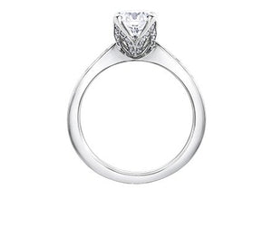 Eternal Flame Solitaire Ring - Fifth Avenue Jewellers