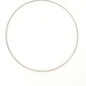 Faceted Textured Bangle In White Gold - Fifth Avenue Jewellers