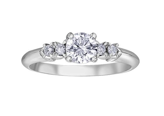 Five Stone Diamond Engagement Ring - Fifth Avenue Jewellers