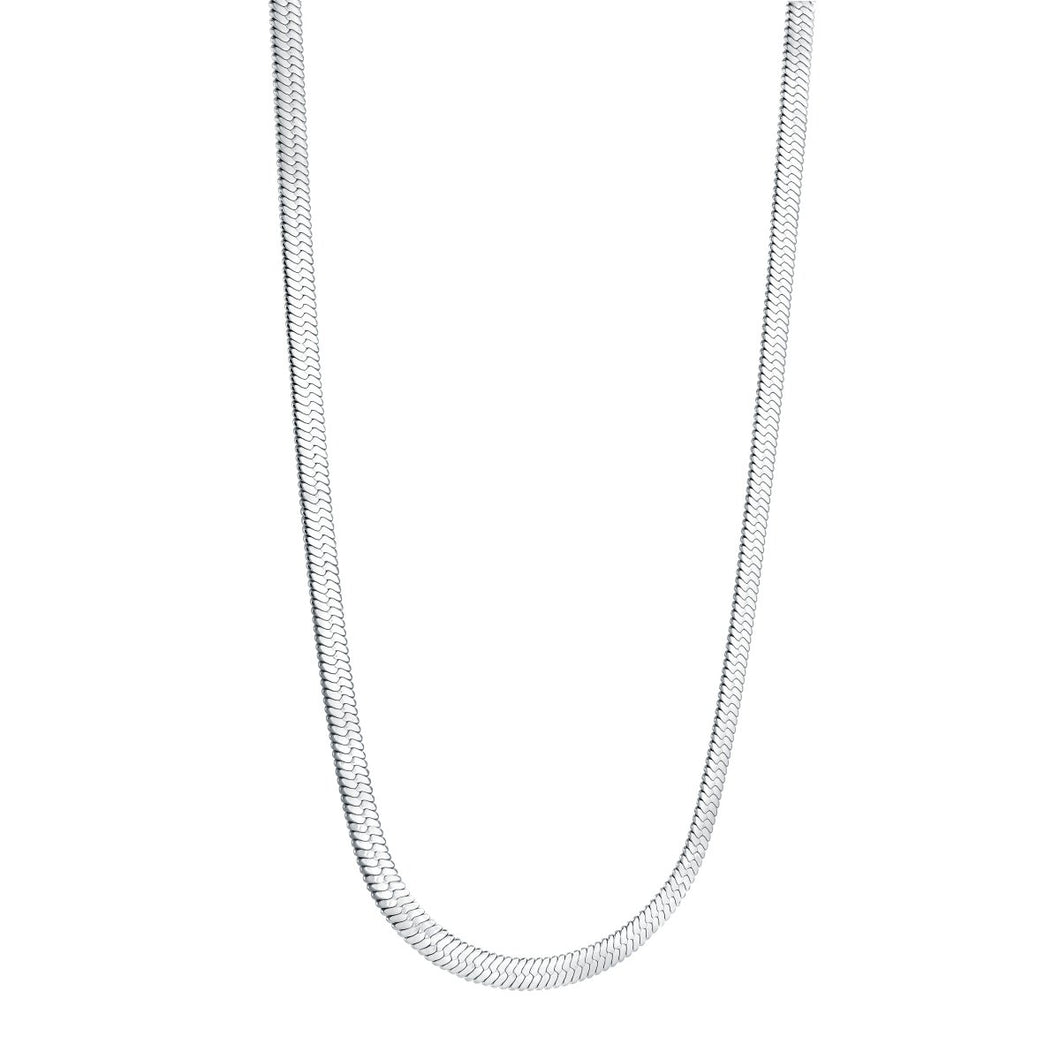 Flat Herringbone Necklace - Fifth Avenue Jewellers