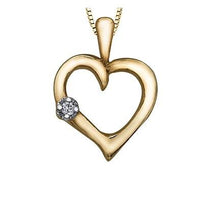 Load image into Gallery viewer, Freestyle Heart With Diamond Accent - Fifth Avenue Jewellers
