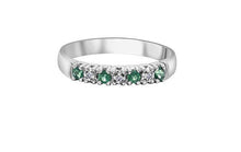 Load image into Gallery viewer, Gemstone And Diamond Band - Fifth Avenue Jewellers
