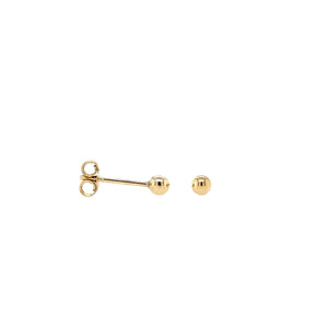 Gold Ball Stud Earrings - Fifth Avenue Jewellers
