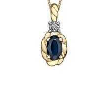 Load image into Gallery viewer, Gold Twist Gemstone Necklace - Fifth Avenue Jewellers
