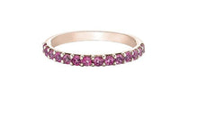 Load image into Gallery viewer, Half Eternity Birthstone Band - Fifth Avenue Jewellers
