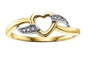 Heart And Banner Ring - Fifth Avenue Jewellers