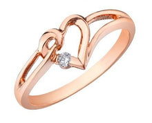 Load image into Gallery viewer, Heart of Canada Ring In Rose Gold - Fifth Avenue Jewellers
