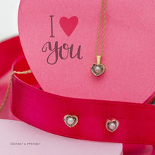 Load image into Gallery viewer, Heart &amp; Pearl Earrings - Fifth Avenue Jewellers
