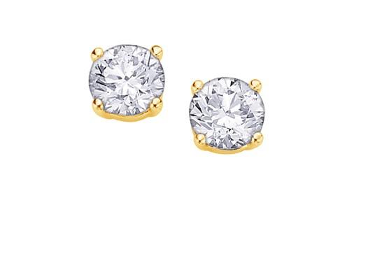 I Am Canadian Diamond Studs .40ct - Fifth Avenue Jewellers