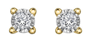 Illuminaire Diamond Studs .04ct - Fifth Avenue Jewellers